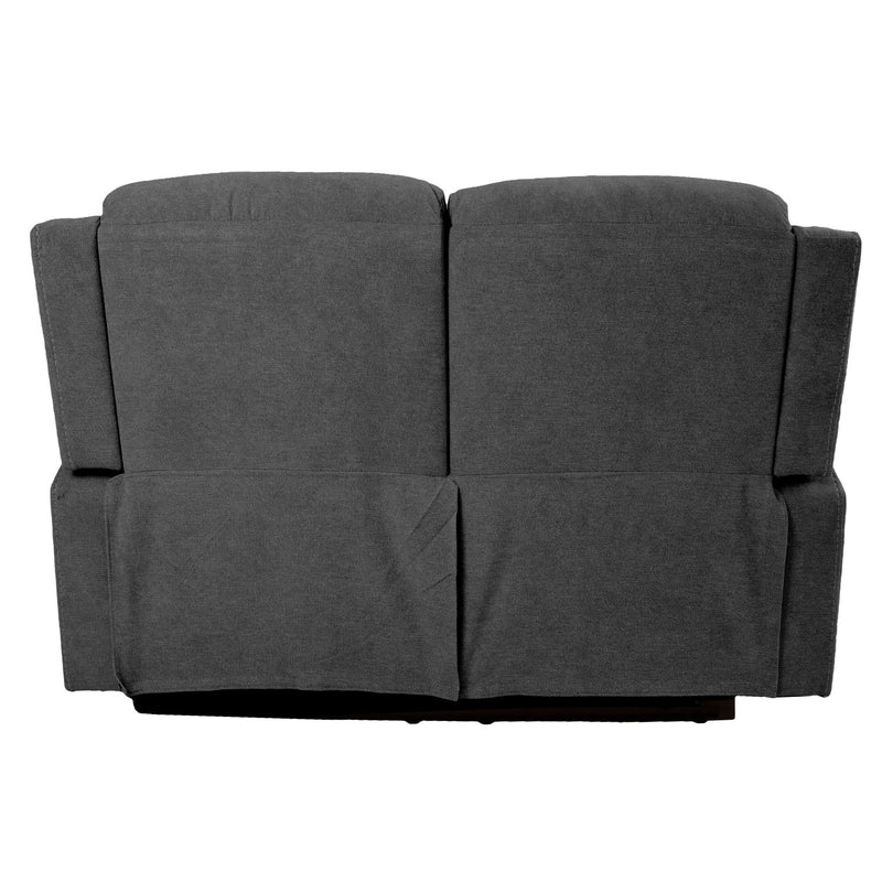 Recliner sofa MIMI 2-seater with electric mechanism, grey - kuva 5