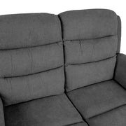 Recliner sofa MIMI 2-seater with electric mechanism, grey - kuva 6
