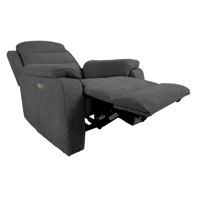 Recliner armchair MIMI with electric mechanism, grey - kuva 3