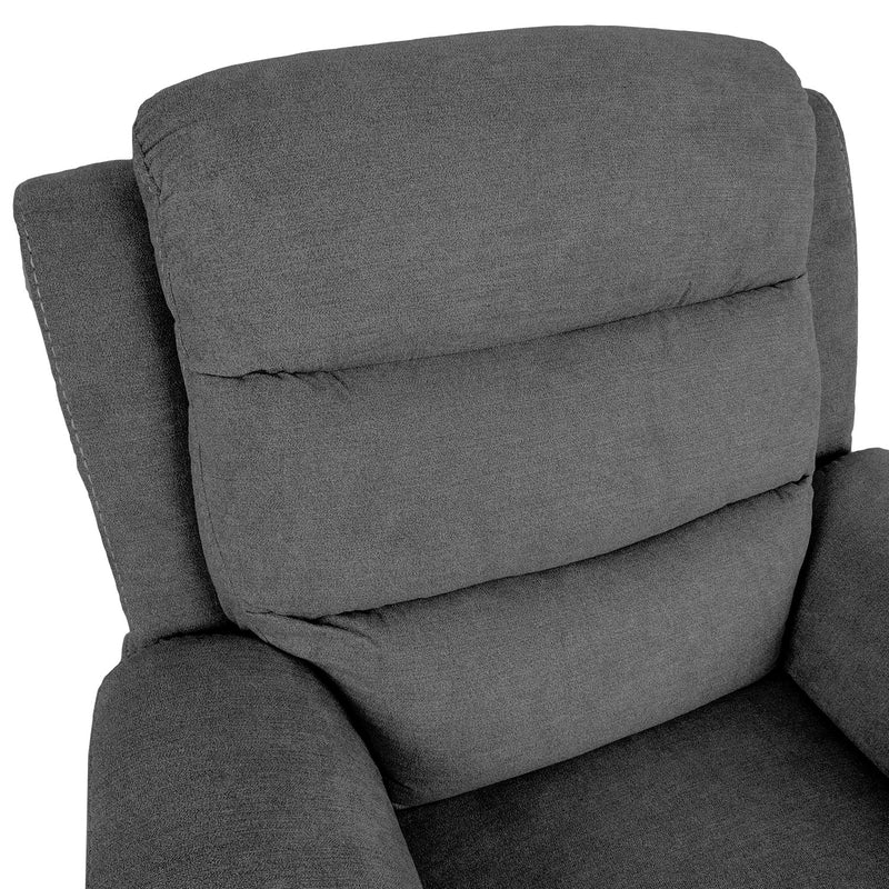 Recliner armchair MIMI with electric mechanism, grey - kuva 9