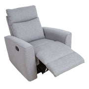 Recliner armchair MORA with manual mechanism, grey - kuva 3