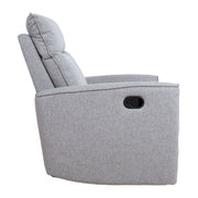 Recliner armchair MORA with manual mechanism, grey - kuva 4