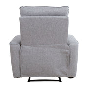 Recliner armchair MORA with manual mechanism, grey - kuva 5