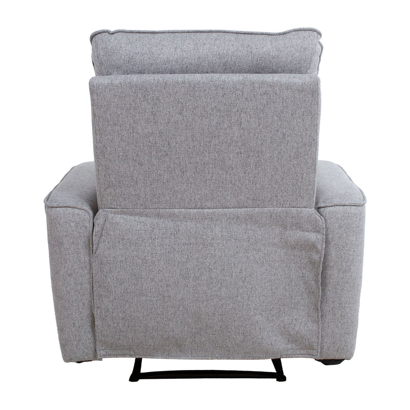 Recliner armchair MORA with manual mechanism, grey - kuva 5