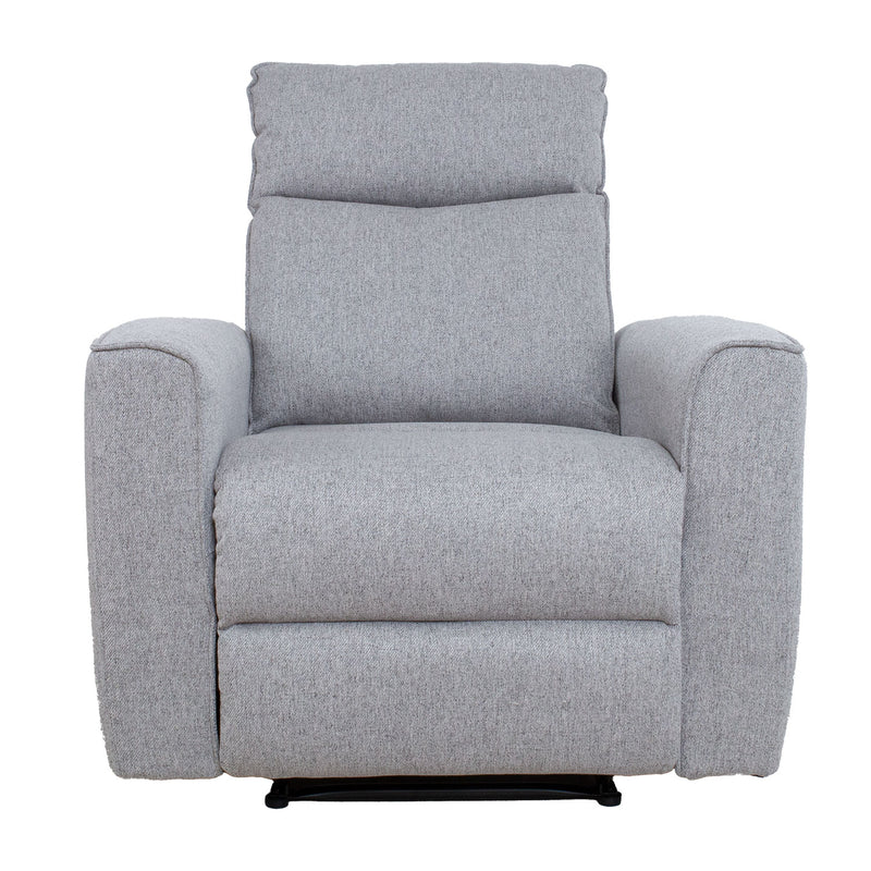 Recliner armchair MORA with manual mechanism, grey - kuva 6