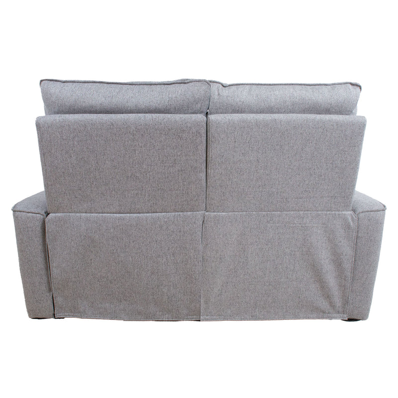 Recliner sofa MORA 2-seater with manual mechanism, grey - kuva 4
