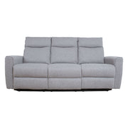 Recliner sofa MORA 3-seater with manual mechanism, grey - kuva 3
