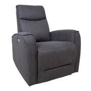 Recliner armchair BUSTER with electric mechanism, grey - 14152