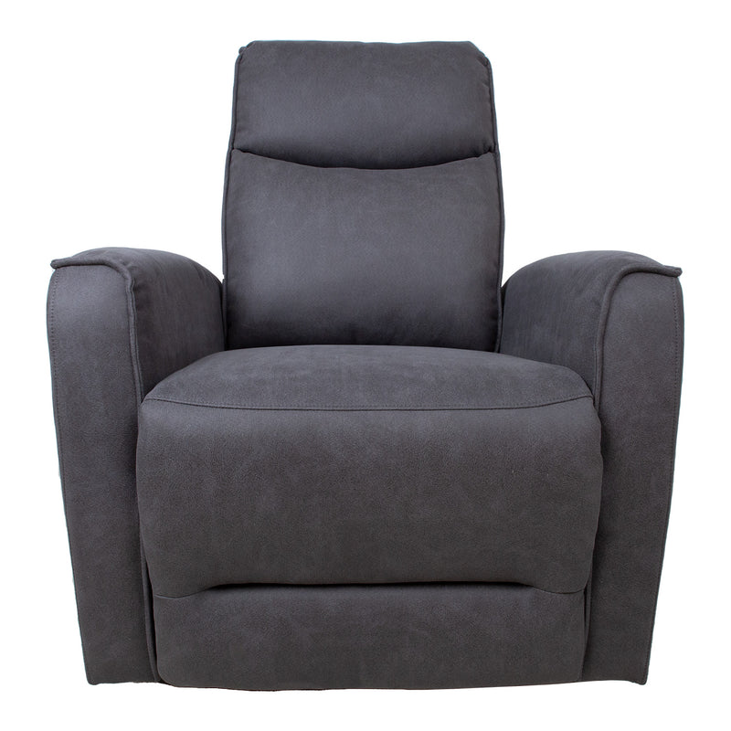 Recliner armchair BUSTER with electric mechanism, grey - kuva 4