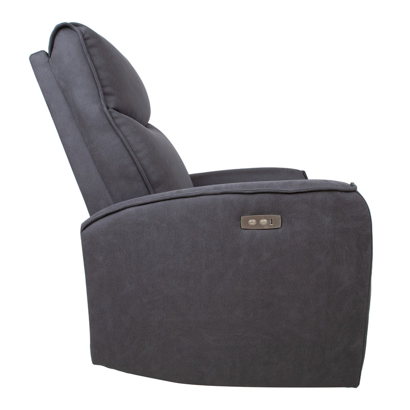 Recliner armchair BUSTER with electric mechanism, grey - kuva 5