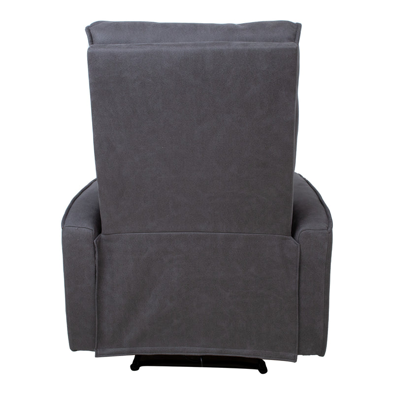 Recliner armchair BUSTER with electric mechanism, grey - kuva 6