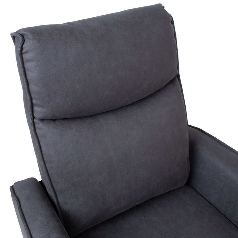 Recliner armchair BUSTER with electric mechanism, grey - kuva 7