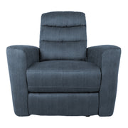 Recliner armchair GASTON with electric mechanism, blue - kuva 3