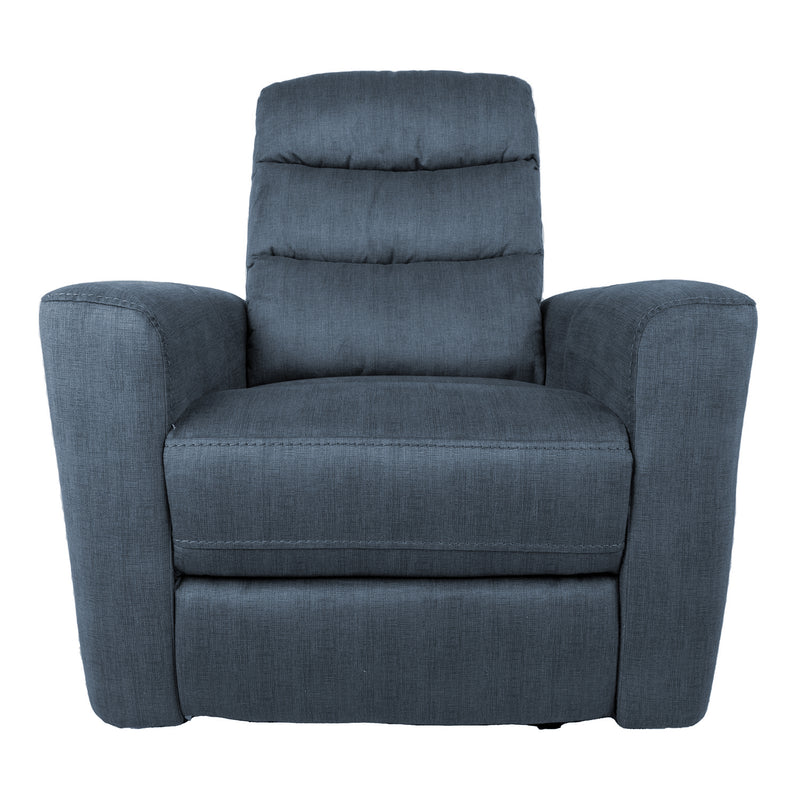 Recliner armchair GASTON with electric mechanism, blue - kuva 3