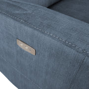 Recliner armchair GASTON with electric mechanism, blue - kuva 8