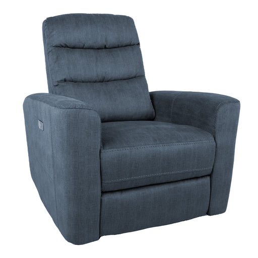 Recliner armchair GASTON with electric mechanism, blue - 14164