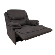 Recliner armchair GORDY with manual mechanism, grey - kuva 3