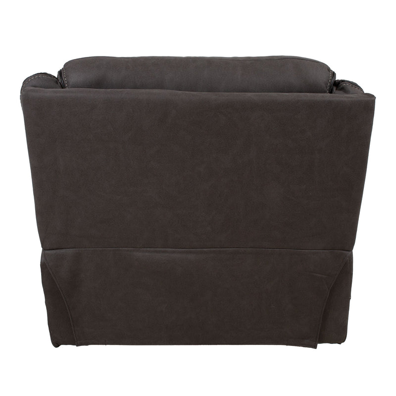 Recliner armchair GORDY with manual mechanism, grey - kuva 6