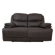 Recliner sofa GORDY 2-seater with manual mechanism, grey - kuva 4