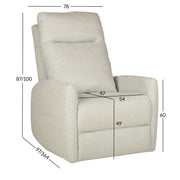 Recliner armchair KATY with electric mechanism and massage function - kuva 2