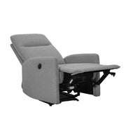 Recliner armchair KATY with electric mechanism, light grey - kuva 3