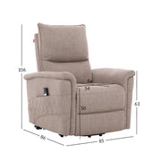 Recliner armchair GIANNI with electric lifting mechanism - kuva 2