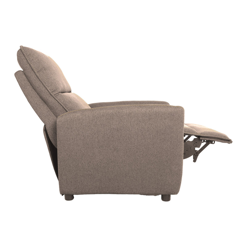 Recliner armchair ZAC with push back mechanism, beige - kuva 4