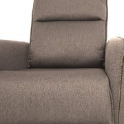 Recliner armchair ZAC with push back mechanism, beige - kuva 7