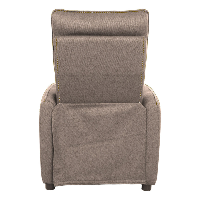 Recliner armchair ZAC with push back mechanism, beige - kuva 10