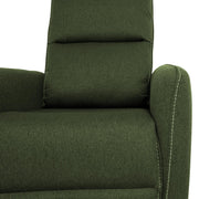 Recliner armchair ZAC with push back mechanism, green - kuva 7