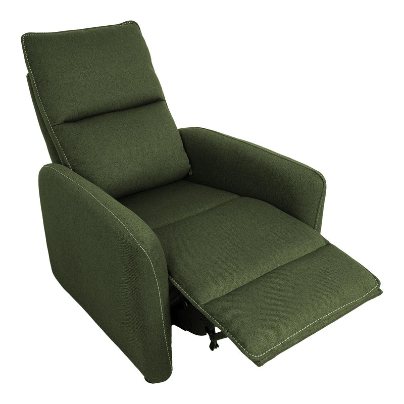 Recliner armchair ZAC with push back mechanism, green - kuva 9