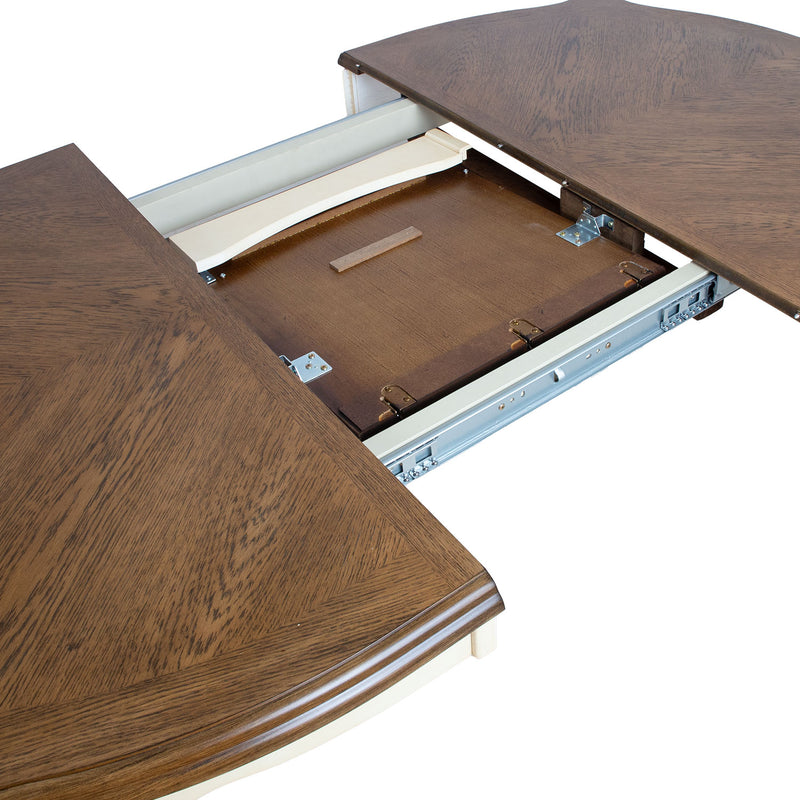 Dining table LILY 137/182x106,5xH76cm, oak - kuva 6