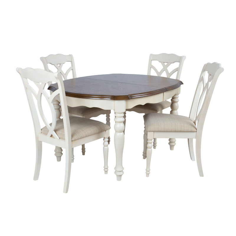 Dining table LILY 137/182x106,5xH76cm, oak - kuva 7