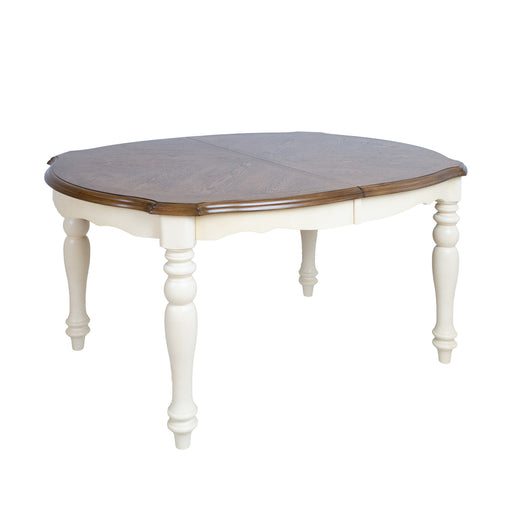Dining table LILY 137/182x106,5xH76cm, oak - 14252