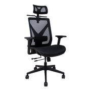 Task chair MIKE black mesh - 14514