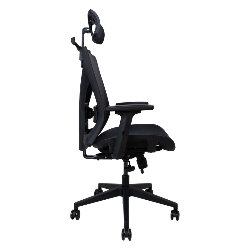Task chair MIKE black mesh - kuva 4