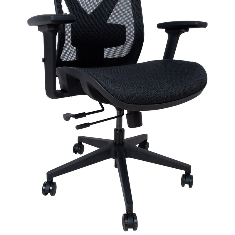 Task chair MIKE black mesh - kuva 8