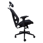 Task chair MIKE black mesh - kuva 9