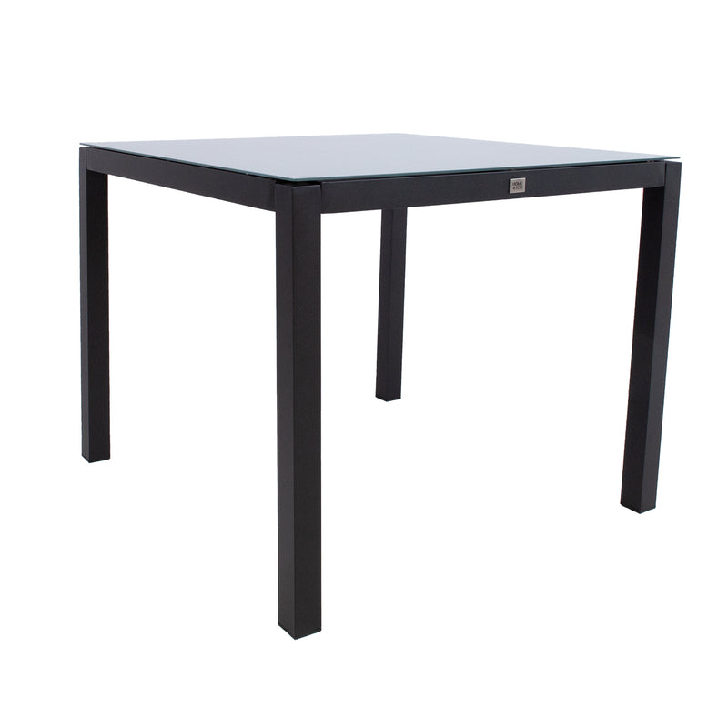 Table AMALFI 90x90xH74 cm, grey - 14531