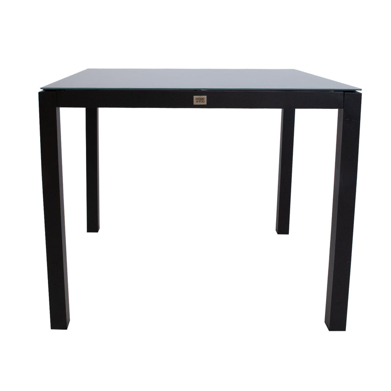 Table AMALFI 90x90xH74 cm, grey - kuva 2