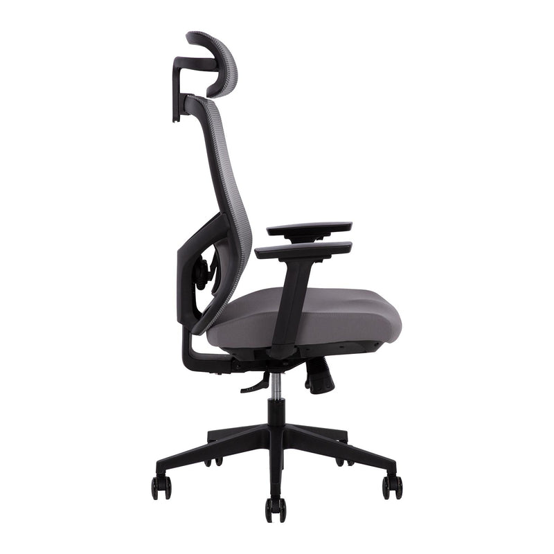 Task chair ALLY grey - kuva 4