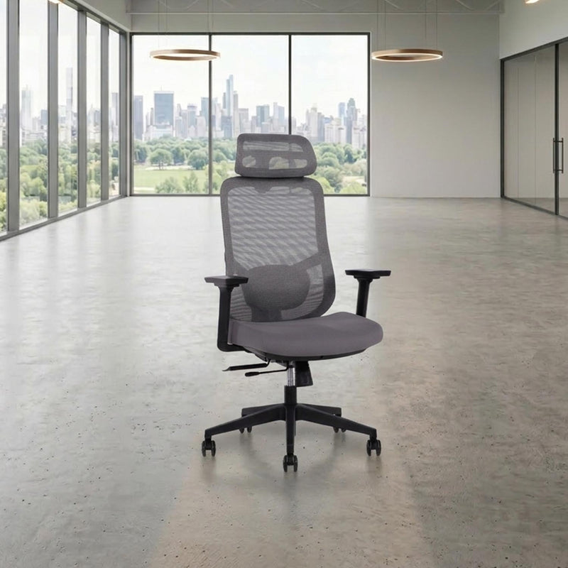 Task chair ALLY grey - kuva 9