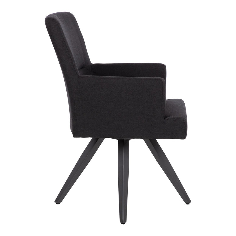 Chair TOMSON swivel, dark grey - kuva 4