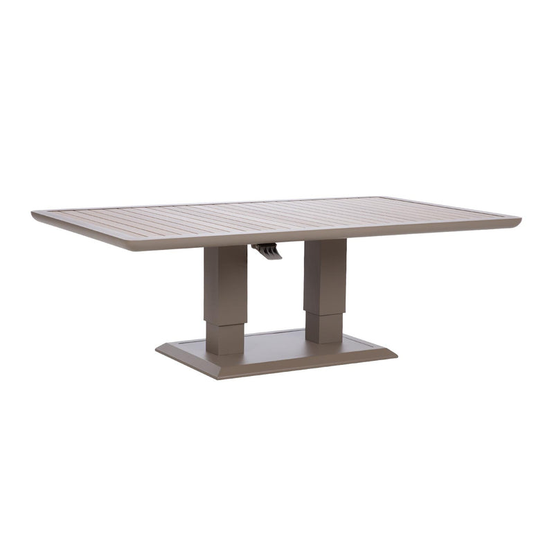 Table MARENDA 150x90xH2-75cm, greyish beige - kuva 3
