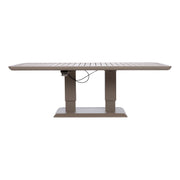 Table MARENDA 150x90xH2-75cm, greyish beige - kuva 6