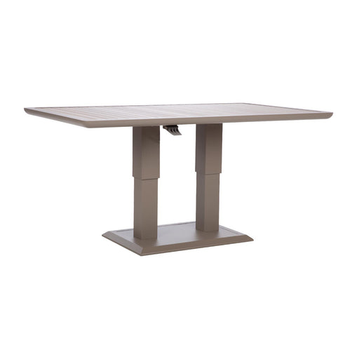 Table MARENDA 150x90xH2-75cm, greyish beige - 15016