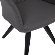 Chair TOMSON swivel, grey - kuva 7