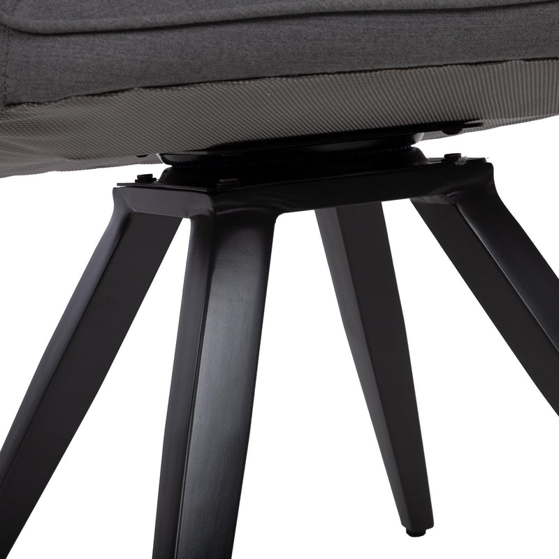 Chair TOMSON swivel, grey - kuva 9
