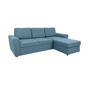 Corner sofa bed INGMAR sea - 15631