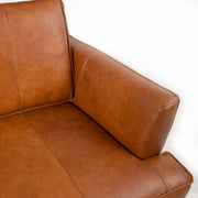 Sofa LEO 2-seater, light brown - kuva 6